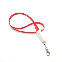 Kabel pengisi daya USB 6 in 1 Tipe C, kabel Data USB gaya Lanyard untuk Iphone 15 16