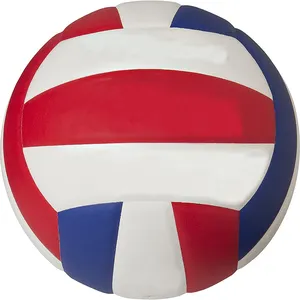 Merk Volleybal V5000 Amerikaanse Blauw En Rood Volleybal Ballen Microfiber Pu Voor Volleybal Club