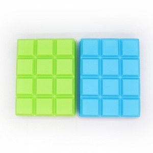 Price Custom Food Grade <b>Cream</b> Mould Silicone Ice Cube Foldable 15 Cavity Tray Silicone Ice Mold for Freezer - Product Image 2