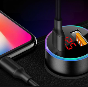 Cargador USB Rápido Tipo-C con Pantalla Digital PD, Artículos para el Hogar - Product Image 4