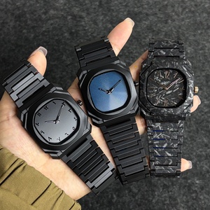 Fashion Luxury <b>Gift</b> <b>Box</b> Arabic Numerals Quartz Watch Ultra-thin Large Dial Quartz Watch Plastic Waterproof Men's Watch - Product Image 2