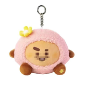 Porte-clés poupée coréenne BT série Fleur de Cerisier, mini porte-clés Kpop, porte-clés mignon pour sac à dos