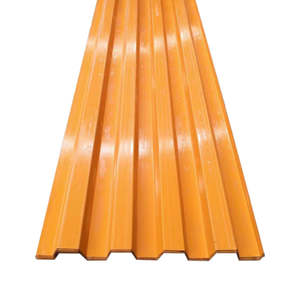 Lámina de Acero Corrugado Galvanizado Prepintado PPGI con Certificación BIS, Colores Azul, Verde, Rojo, <span class=keywords><strong>Blanco</strong></span> y Negro RAL, para Soldadura y Doblado - Product Image 1