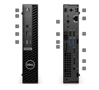 Optiplex 7020 komputer Desktop baru asli PC Mini generasi 14 dengan I7-14700T Intel Core 16GB * 2 RAM 512GB SSD 32GB ROM