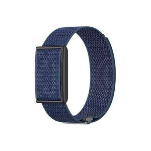 Correa de nailon negra al por mayor para Polar Loop, correa deportiva elástica tejida de 24 mm con gancho y bucle de Velcro, banda de repuesto para bíceps - Product Image 1