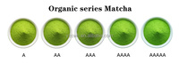 Thé vert matcha biologique de qualité supérieure, poudre de thé vert frais, feuilles de thé du printemps, amincissant