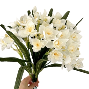 LUYI-Ins Bouquet di Fiori Artificiali Narciso, Decorazione Floreale per Soggiorno e Sala da Pranzo, Arredamento Casa - Product Image 5