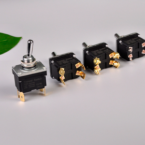 Toowei tự khóa loại đôi cực duy nhất ném chuyển đổi chuyển t502at 15A 250V ON-OFF Tab thiết bị đầu cuối - Product Image 3