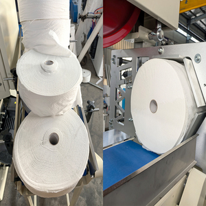 Rollo de papel higiénico Maxi Jumbo fácil de usar automático Rebobinadora Sierra de banda de troncos Máquina de corte para cortar tejido de rollo Jumbo - Product Image 6