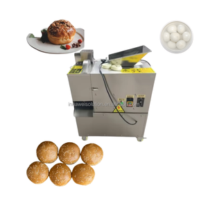 Coupe-pâte automatique avec pulvérisateur de farine Asida Dabo Kolo Masa Pellets Making Machine pour usine alimentaire - Product Image 3