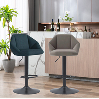 Tabouret de bar haut, table relevable, luxe léger, dossier tendance, tabouret haut haut de gamme pour la maison, adapté au restaurant, à la cuisine