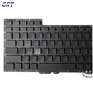 Teclado ruso para ordenador portátil Asus G751 G751JM G751JT G751JY 0KNB0-E601US00 ASM14C33USJ442, nuevo diseño negro RU OEM - Product Image 6