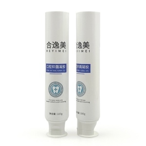 Wholesale Customized Logo Printed <b>Plastic</b> <b>Tubes</b> for Cosmetic and Medical Packaging-Face Wash Facial Cleanser with Flip Top Cap - Product Image 1