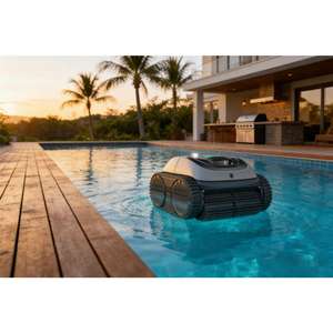 <span class=keywords><strong>Robot</strong></span> Limpiafondos Automático para Piscinas, de Plástico Resistente, Inalámbrico, Inteligente, Ecológico, con Batería de Litio, Nuevo y Más Vendido - Product Image 1