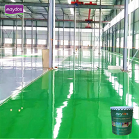 Résine époxy liquide pour revêtement de sol de parking, à base d'huile, pour surfaces dures, modèle JD-2000A 2K, épaisseur 2 mm, durée de vie 8-10 ans