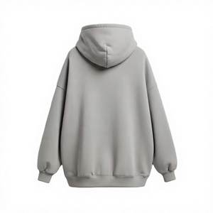 Sudadera con Capucha Unisex de Corte Holgado, Tejida, 100% Algodón Ecológico, Forro Polar de 410g, Estampado Frontal con Logotipo Personalizado, para Invierno - Product Image 2