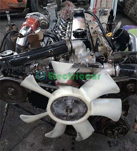 เครื่องยนต์ TD42T TD42 มือสอง 6 สูบ 4.2 ลิตร พร้อมมอเตอร์ สำหรับรถลาดตระเวนพลเรือน รับประกัน 6 เดือน - Product Image 4