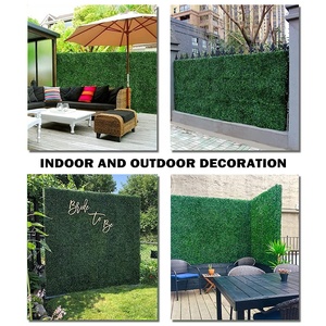 Panel Decorativo <span class=keywords><strong>de</strong></span> Plástico Tizen, Seto <span class=keywords><strong>Artificial</strong></span> Verde, Fondo <span class=keywords><strong>de</strong></span> Boj, <span class=keywords><strong>Pared</strong></span> <span class=keywords><strong>de</strong></span> Césped <span class=keywords><strong>Artificial</strong></span> - Product Image 3