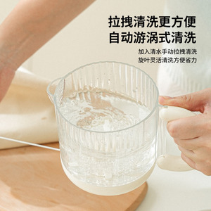 Multi Functional Measuring Cup With Filter For Rice Washing And Mixing Milk White 1000Ml - Product Image 4