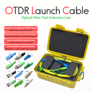 Caja de cable de lanzamiento de fibra óptica OTDR SC/2/UPC 1Km SM 1310/1550nm Eliminador de zona muerta Caja de cable de lanzamiento de Otdr - Product Image 2