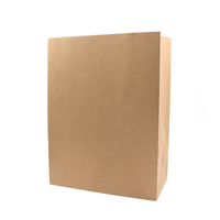 Sac SOS imprimé flexo 8 couleurs, matériau recyclable de qualité alimentaire, sac en papier kraft brun de 10 pouces, fabriqué en Chine