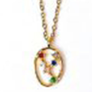 Collana in Acciaio Inossidabile con Ciondolo Zodiacale Toro Placcato Oro e Diamanti, Gioielleria Fine - Product Image 4