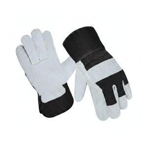 OEM leather welding gloves Heat resistant cowhide gloves Construction working gloves Adults welding gloves - Product Image 1