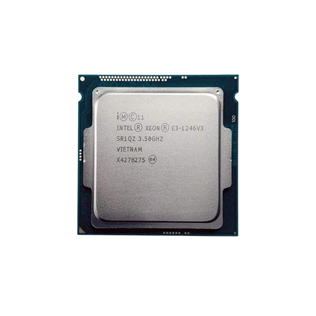 For Xeon E3-1246V3 Quad-Core 4 Cores 8 Threads 3.50GHz Base 3.90GHz Turbo LGA 1150 8MB Cache 80W TDP Desktop