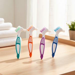 <span class=keywords><strong>Brosse</strong></span> à dents <span class=keywords><strong>de</strong></span> voyage pour adultes, durable, <span class=keywords><strong>en</strong></span> plastique <span class=keywords><strong>de</strong></span> haute qualité, poils <span class=keywords><strong>en</strong></span> nylon moyennement souples, écologique, portable, avec logo personnalisé - Product Image 1