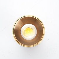 Laiton doré blanc noir couleur anneau lustre moderne lustre café restaurant cube design simple suspension cylindrique