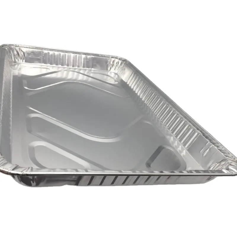 Individual Foil Pans With Foil Lids For Leftover Storage Eco-Friendly Recyclable Aluminium Tray