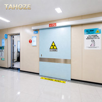 Porte de blindage radiologique hermétique avec revêtement en feuille de plomb, anti-rayons X, pour installations de santé, salles d'IRM et salles d'opération