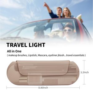 <span class=keywords><strong>Porta</strong></span> Pennelli da Trucco Magnetico Portatile in Silicone, Organizzatore Cosmetico Impermeabile da Viaggio, Borsa Morbida in Silicone per Trucchi - Ideale per l'Ingrosso - Product Image 5