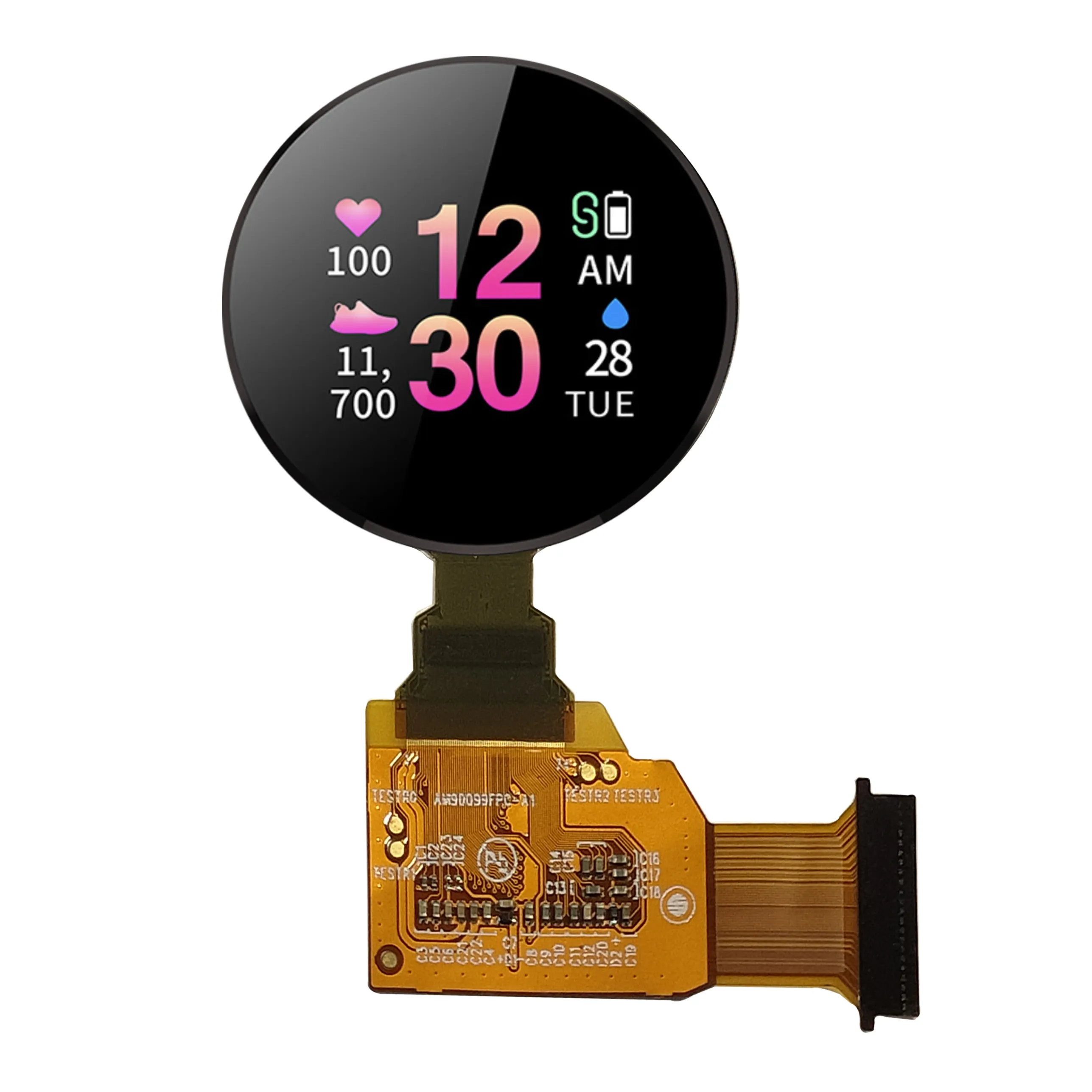 AMOLED 1.39 inç yuvarlak OLED: mükemmel ekran için Smartwatch