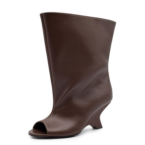 Sandalias de Verano con Punta Abierta y Plataforma Alta, Botines Sexys para Mujer - Product Image 5