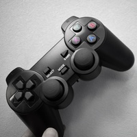 Manette de jeu d'arcade filaire 2-en-1 USB pour PC, manette rétro pour 1 ou 2 joueurs avec câble USB, service OEM en gros