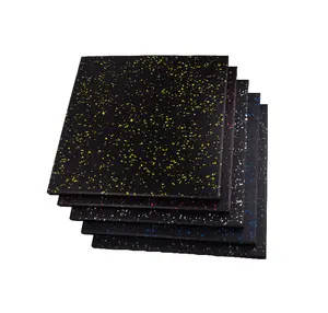 Factory High Quality Square Rubber Floor Mat Rubber Floor