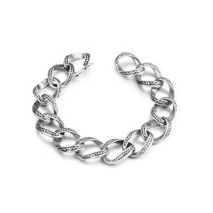 European American Hip Hop Retro <b>Titanium</b> Steel Bracelet S Pattern <b>Chain</b> Men's Gothic Style CE231 1 - Product Image 1