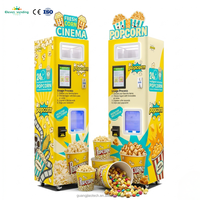 Nueva Máquina de Palomitas de Maíz Comercial Automática, Estilo Cine, 1800W, 2 Años de Garantía, 220V/110V