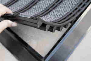 Système de tapis d'entrée professionnel de 22 mm d'épaisseur, antidérapant, pour fort <span class=keywords><strong>trafic</strong></span>, alternative aux grilles en aluminium - Product Image 3
