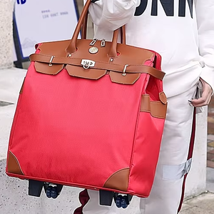 <span class=keywords><strong>Sac</strong></span> de voyage <span class=keywords><strong>à</strong></span> roulettes unisexe léger pour courtes distances, grande capacité, <span class=keywords><strong>sac</strong></span> <span class=keywords><strong>à</strong></span> <span class=keywords><strong>main</strong></span>, bagage <span class=keywords><strong>à</strong></span> roulettes pivotantes - Product Image 6