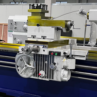 Mesin Bubut CNC Horizontal CW61100 Heavy Duty dengan Swing Besar 1000mm, 380V, Spindle Taper M6 untuk Pembubutan Logam