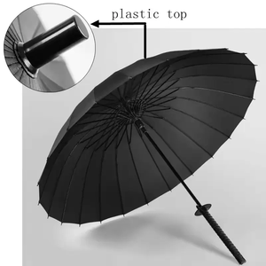Nhật Bản <span class=keywords><strong>Samurai</strong></span> Lớn Sáng Tạo Thẳng Thanh Kiếm Ô Cho Nam Giới 24K Xương Sườn Với Thiết Kế Hiện Đại Cho Sinh Viên Và Nhân Viên Văn Phòng - Product Image 2