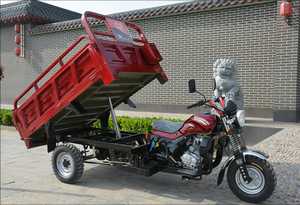 Tricycle de transport à benne basculante 150cc à essence refroidi par air, <span class=keywords><strong>scooter</strong></span> à <span class=keywords><strong>3</strong></span> roues ouvert pour routes africaines - Product Image 2
