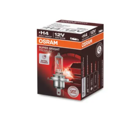 Osram Off-road Super Bright 12V H4 100/90W 62204SBP auto head lamp