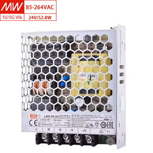 Có nghĩa là tốt LRS-50-24 88% Eff. Thiết kế nhỏ gọn 24V 2.2A 52.8W(ES địa phương Chứng Khoán) cung cấp điện cho hệ thống điều khiển tự động hóa công nghiệp - Product Image 1