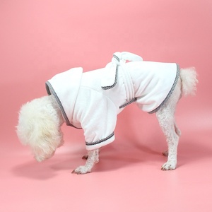 Autumn/winter New Pet Robe Soft Warm Cat <strong>Dog</strong> Pajamas Bath <strong>Dog</strong> <strong>Bathrobe</strong> for <strong>Dogs</strong> Pet Apparel &amp; Accessories Polyester Not Support - Product Image 3