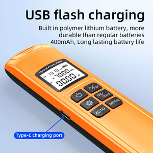 DSEE Y12 5km OEM/ODM Mini Testeur de Puissance Optique Portable Source de Lumière Rouge <span class=keywords><strong>2</strong></span>-en-1 avec Chargement Type-C Prix Direct Usine - Product Image 6