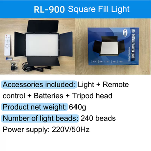 Panel <span class=keywords><strong>de</strong></span> Luz Plano Plegable Portátil <span class=keywords><strong>de</strong></span> Aleación <span class=keywords><strong>de</strong></span> Aluminio, 3 Modos <span class=keywords><strong>de</strong></span> Luz, Luz <span class=keywords><strong>de</strong></span> Relleno Regulable <span class=keywords><strong>de</strong></span> 150W para Fotografía, Videos y <span class=keywords><strong>Clases</strong></span> en Línea - Product Image 3