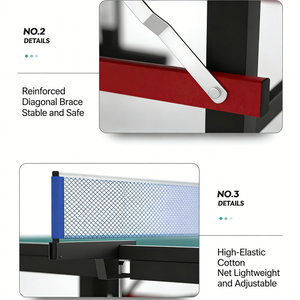 Vente flash Tables <span class=keywords><strong>de</strong></span> tennis <span class=keywords><strong>de</strong></span> haute densité Tables <span class=keywords><strong>de</strong></span> <span class=keywords><strong>ping</strong></span>-<span class=keywords><strong>pong</strong></span> pour stade Entraînement et matchs <span class=keywords><strong>de</strong></span> compétition professionnels à haute intensité - Product Image 5